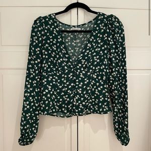 Reformation Nell Top in Annette Print (S)